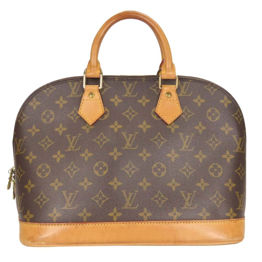 LOUIS VUITTON Authentic Brown Monogram Alma Bag - Picture 1 of 16